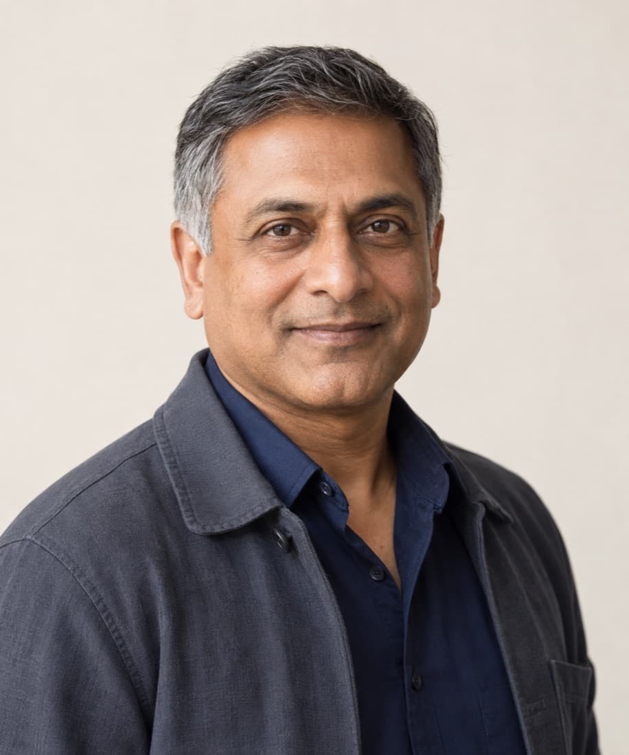 AI-generated avatar of Ravi, our admin agent